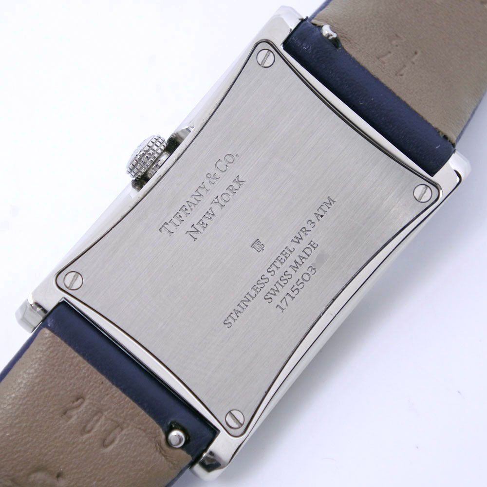 Tiffany & Co. Tiffany & Co. Tiffany East West Mini Stainless Steel Watch Metal Quartz 36668694 DUTY FREE for USA Size ONE SIZE - 7 Thumbnail