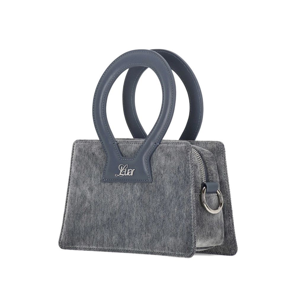 Luar Luar GREY Tote Bags Size ONE SIZE - 4 Thumbnail