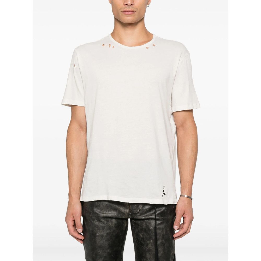 Ann Demeulemeester Ann Demeulemeester NEUTRALS T-Shirts & Vests - T-Shirts Size US L / EU 52-54 / 3 - 3 Thumbnail