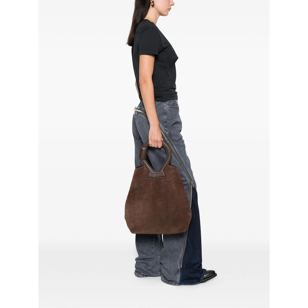 Luar Luar BROWN Tote Bags Size ONE SIZE - 2 Thumbnail