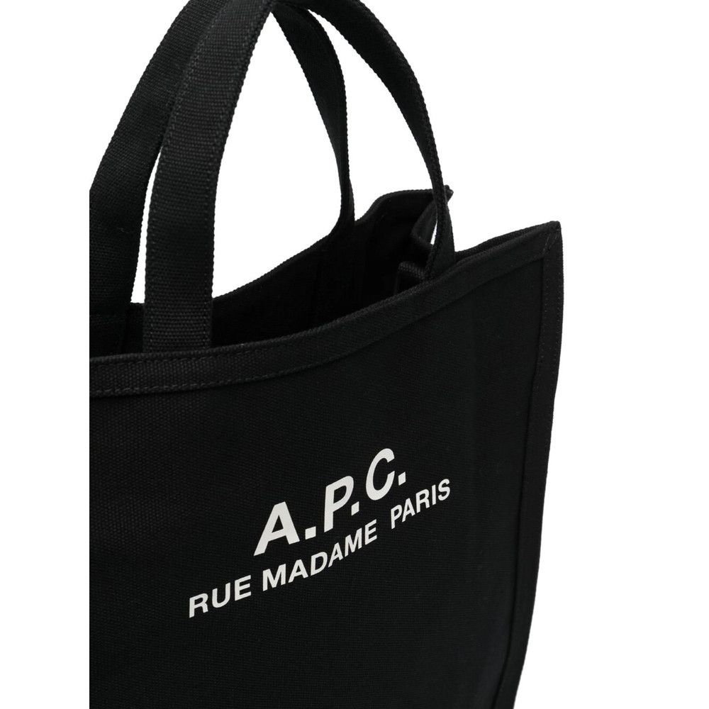 A.P.C. A.p.c. BLACK Tote Bags Size ONE SIZE - 4 Thumbnail