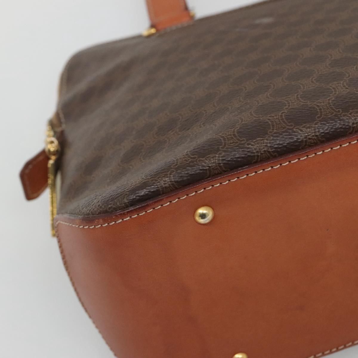Celine Celine Vintage Macadam Handbag Canvas and Leather Size ONE SIZE - 10 Thumbnail