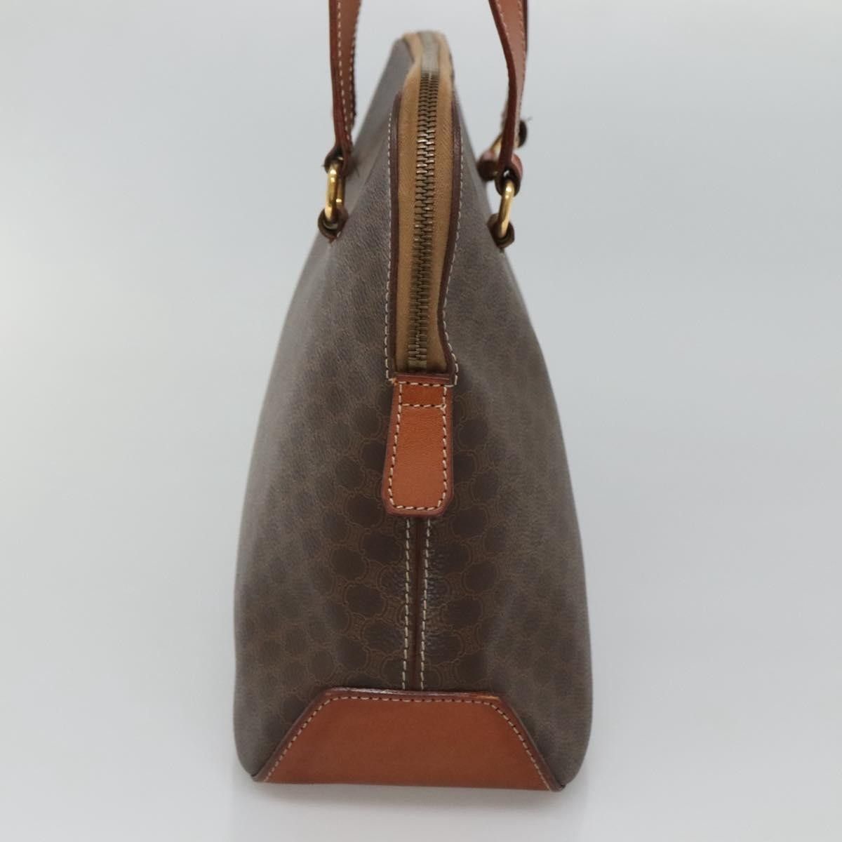 Celine Celine Vintage Macadam Handbag Canvas and Leather Size ONE SIZE - 4 Thumbnail