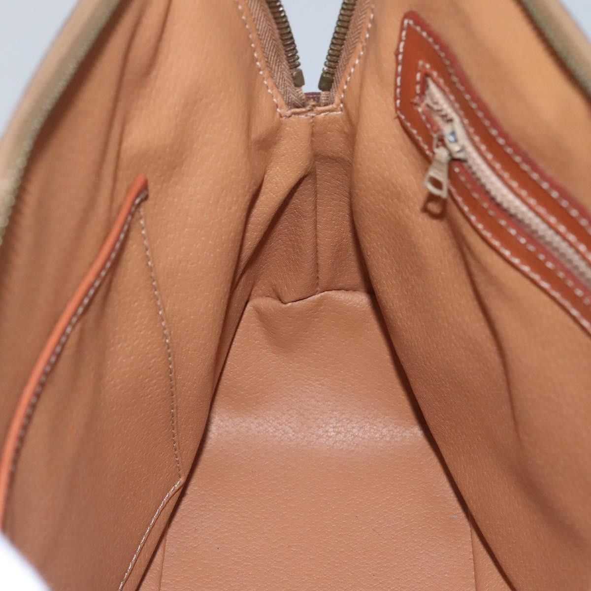 Celine Celine Vintage Macadam Handbag Canvas and Leather Size ONE SIZE - 21 Thumbnail