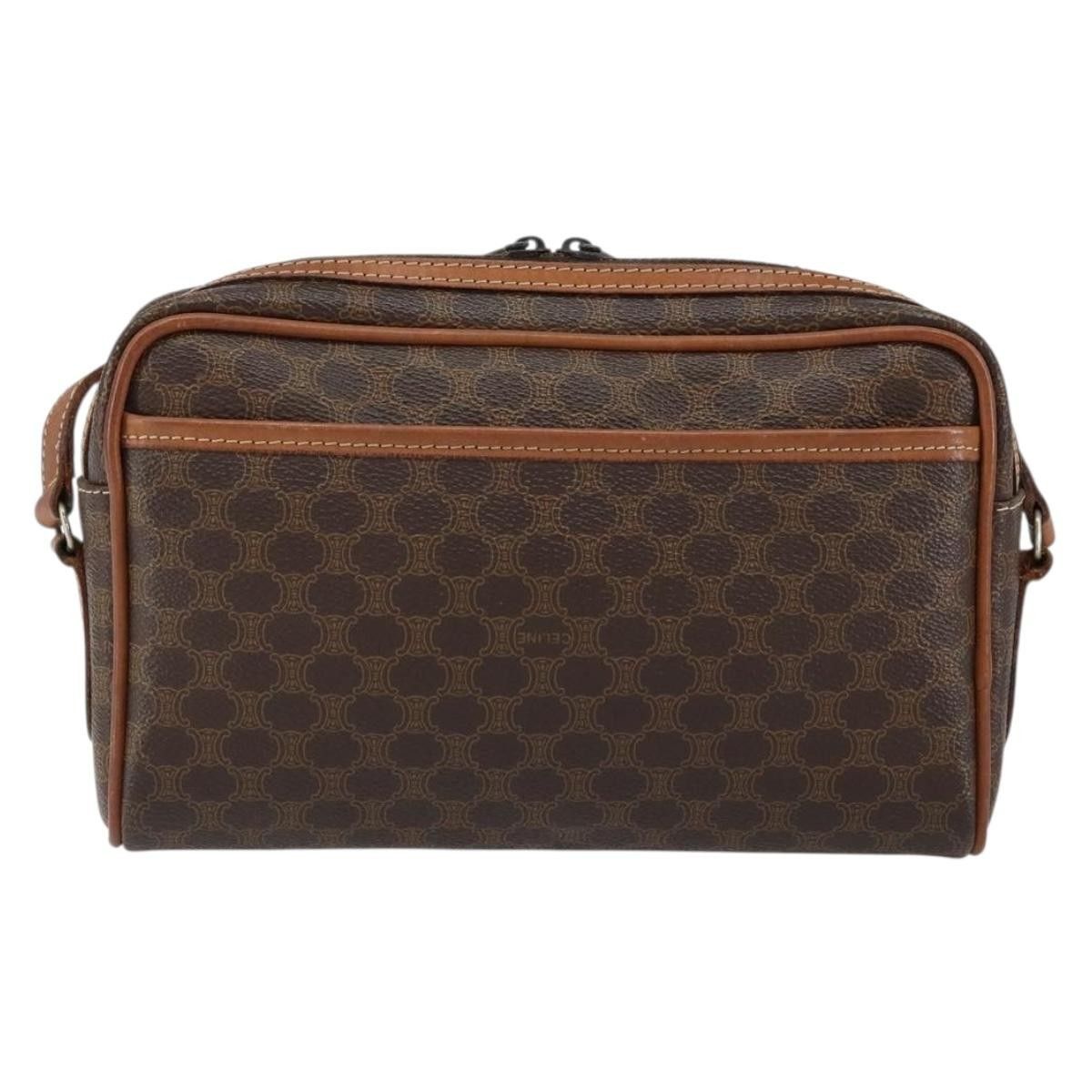 Celine Celine Vintage Macadam Canvas and Leather Size ONE SIZE - 2 Thumbnail