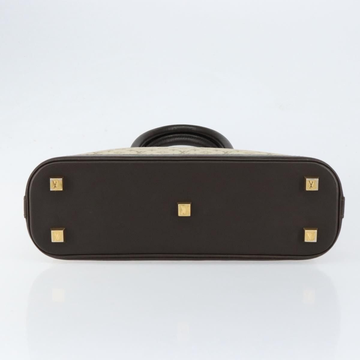 Louis Vuitton Louis Vuitton Alma Handbag Mini Lin Monogram Size ONE SIZE - 17 Thumbnail