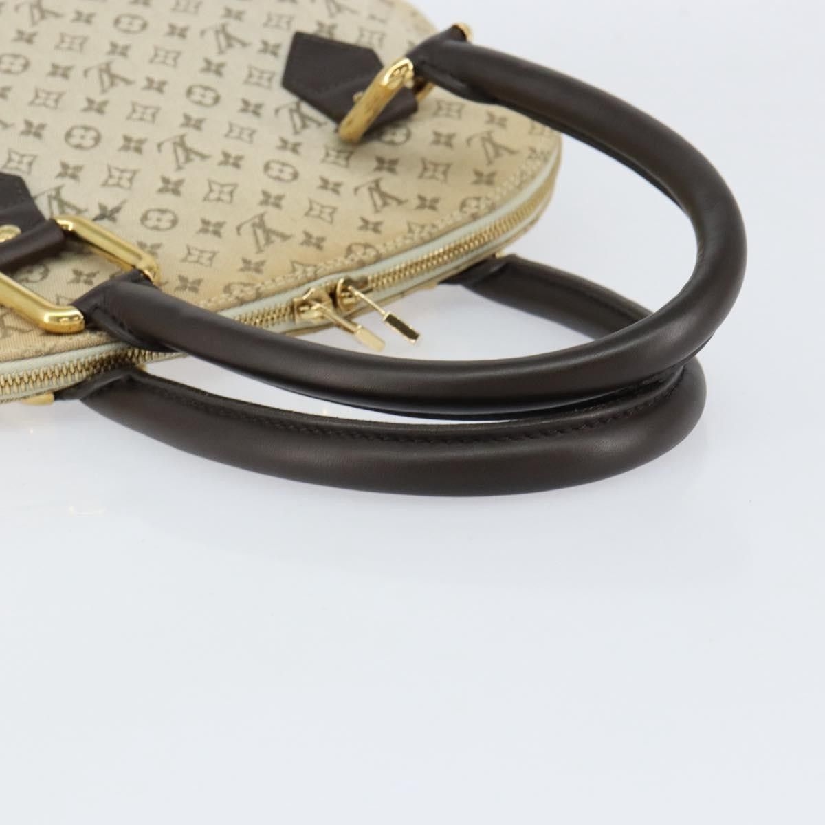 Louis Vuitton Louis Vuitton Alma Handbag Mini Lin Monogram Size ONE SIZE - 8 Thumbnail