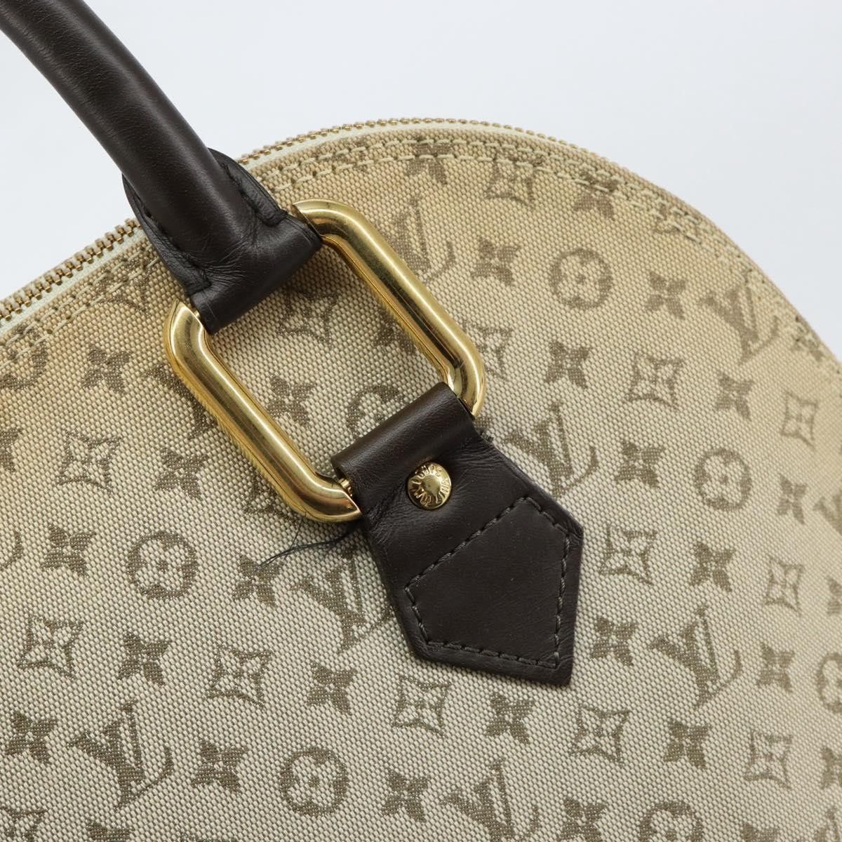 Louis Vuitton Louis Vuitton Alma Handbag Mini Lin Monogram Size ONE SIZE - 18 Thumbnail