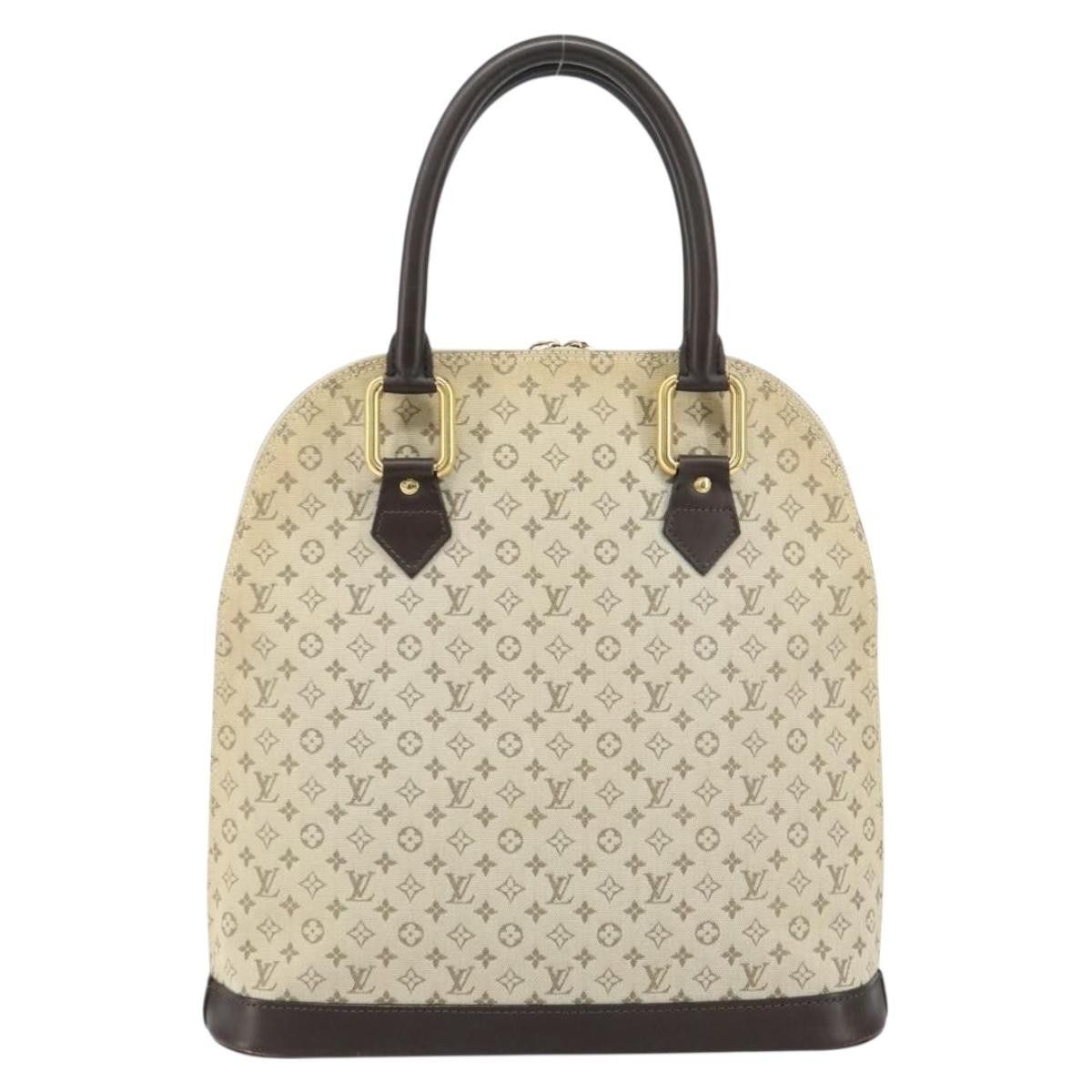 Louis Vuitton Louis Vuitton Alma Handbag Mini Lin Monogram Size ONE SIZE - 2 Thumbnail