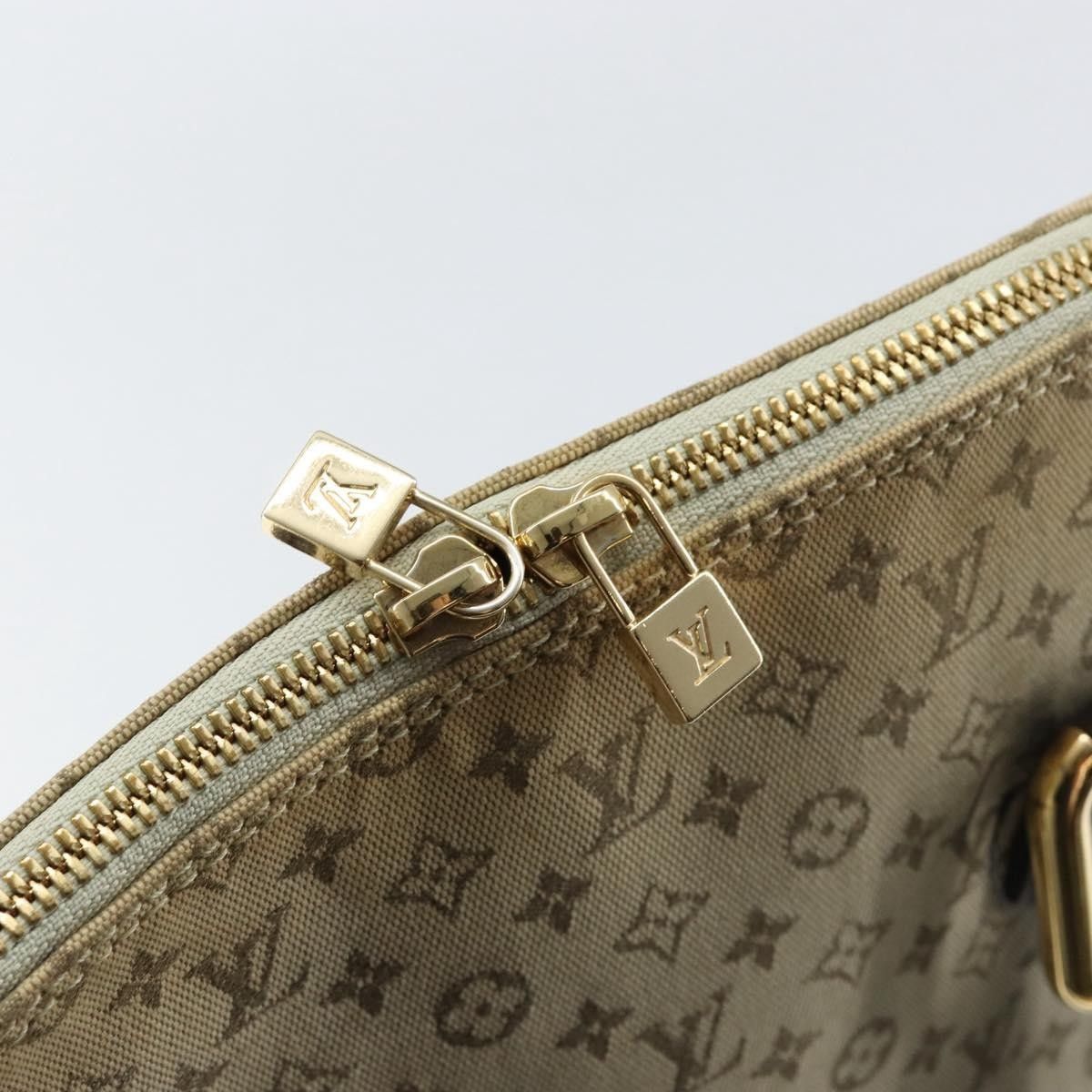 Louis Vuitton Louis Vuitton Alma Handbag Mini Lin Monogram Size ONE SIZE - 13 Thumbnail