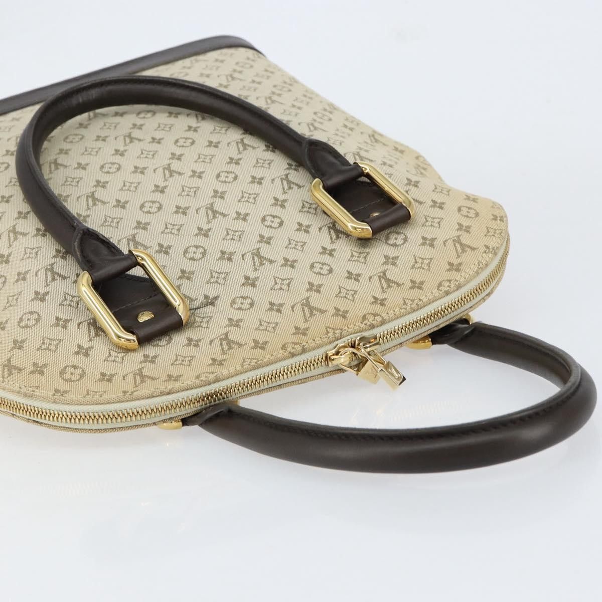 Louis Vuitton Louis Vuitton Alma Handbag Mini Lin Monogram Size ONE SIZE - 15 Thumbnail