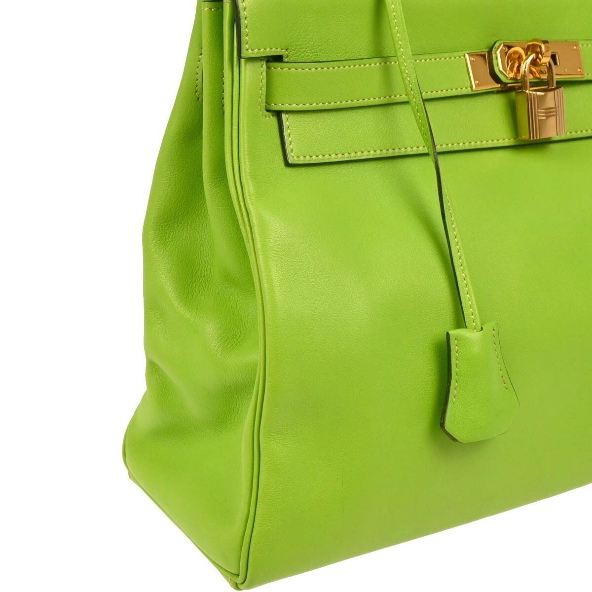 Hermes Hermes Kelly Handbag Green Gulliver with Gold Hardware Size ONE SIZE - 7 Thumbnail