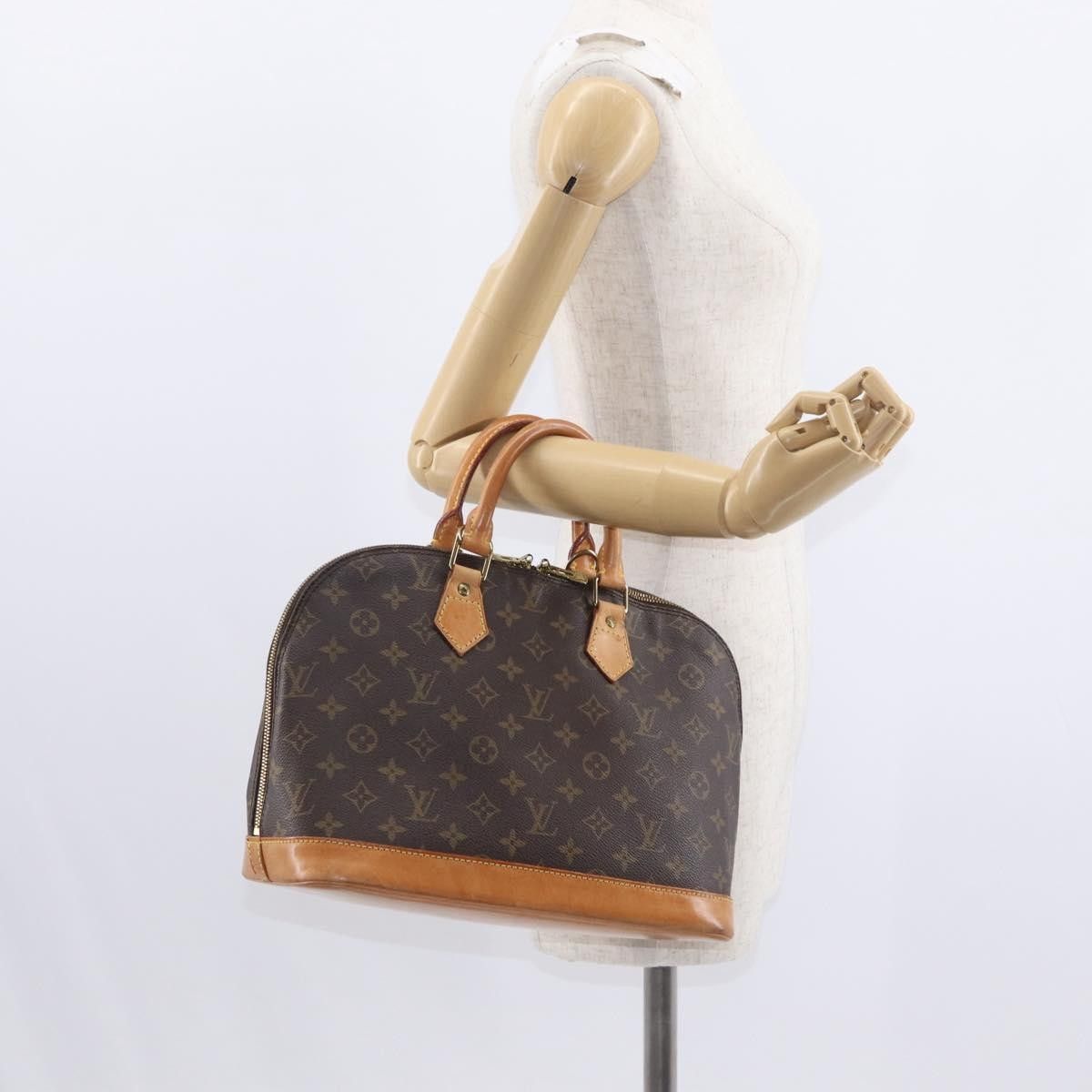 Louis Vuitton Louis Vuitton Alma Handbag Monogram Canvas Size ONE SIZE - 14 Thumbnail