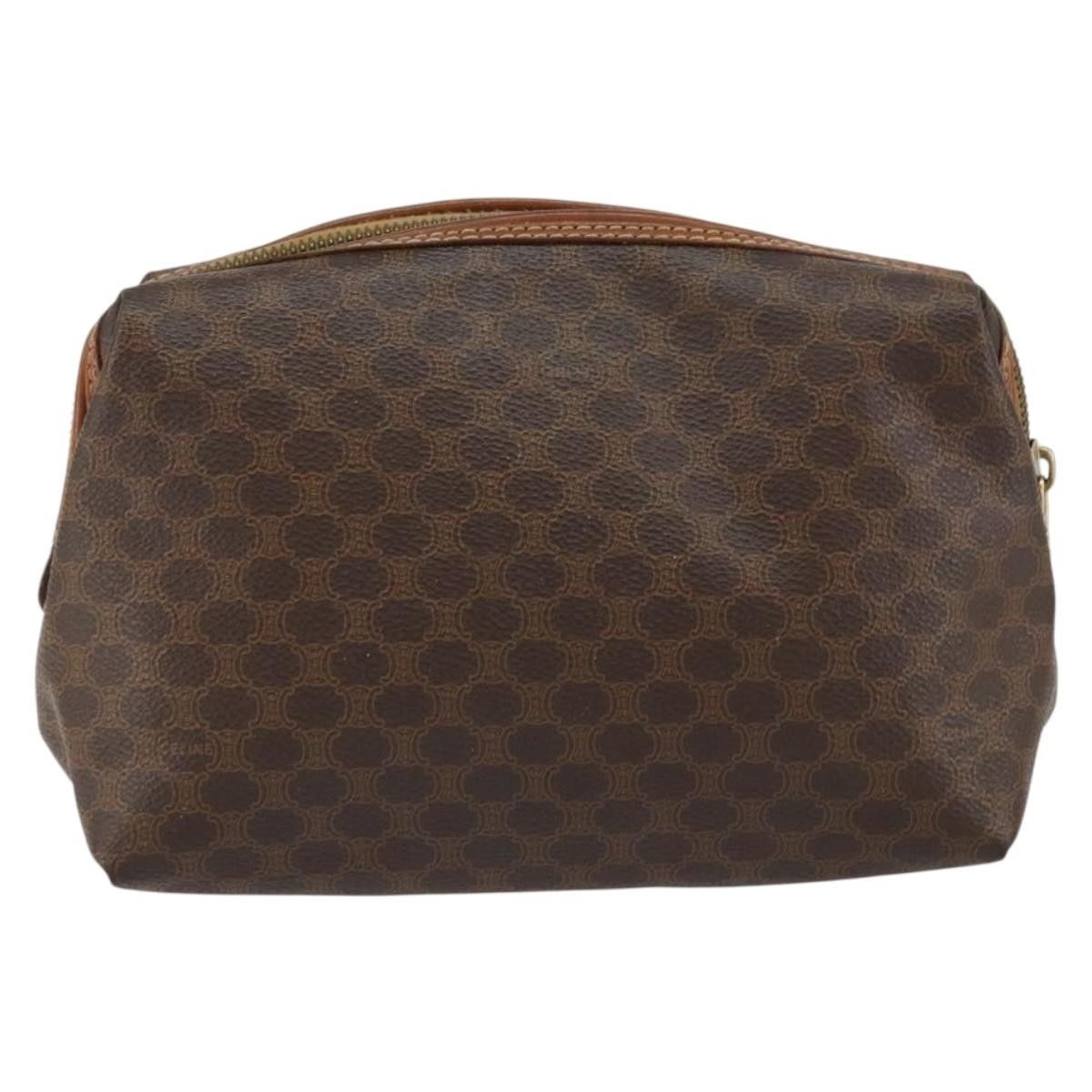 Celine Celine Macadam Pochette Canvas and Leather Size ONE SIZE - 2 Thumbnail