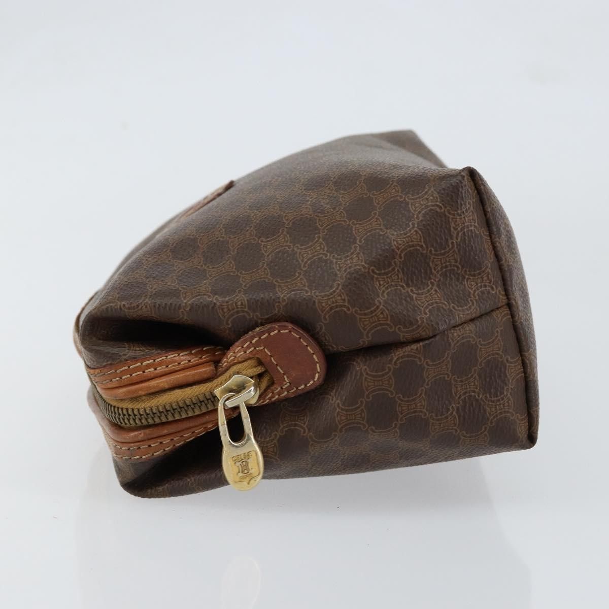 Celine Celine Macadam Pochette Canvas and Leather Size ONE SIZE - 4 Thumbnail