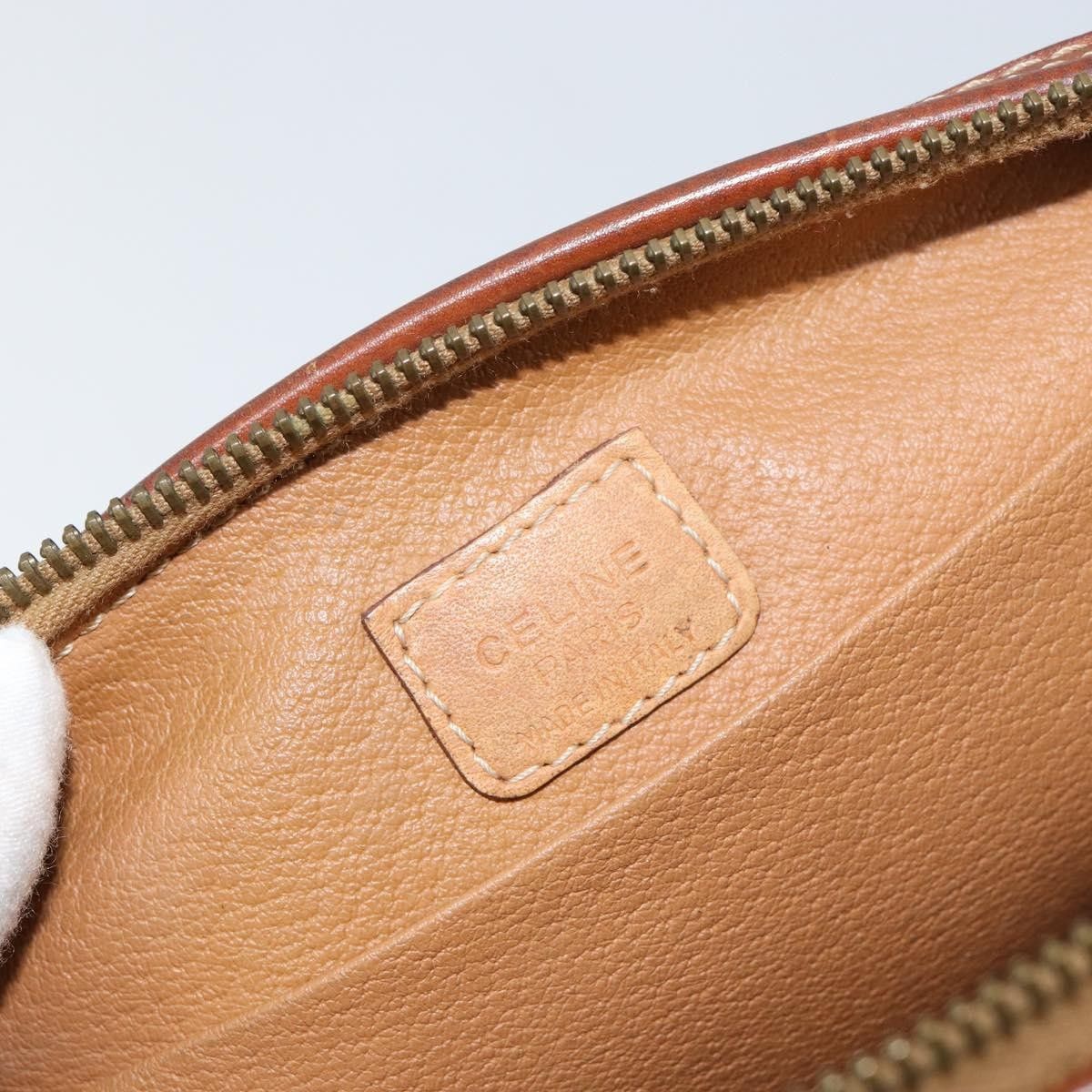 Celine Celine Macadam Pochette Canvas and Leather Size ONE SIZE - 6 Thumbnail