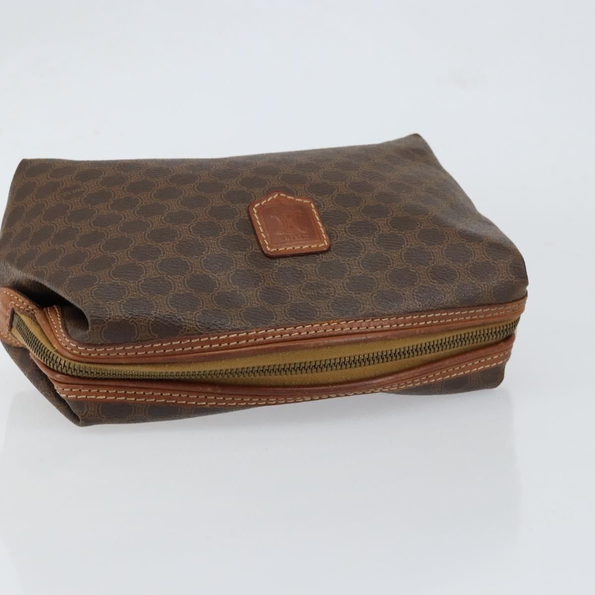 Celine Celine Macadam Pochette Canvas and Leather Size ONE SIZE - 12 Thumbnail