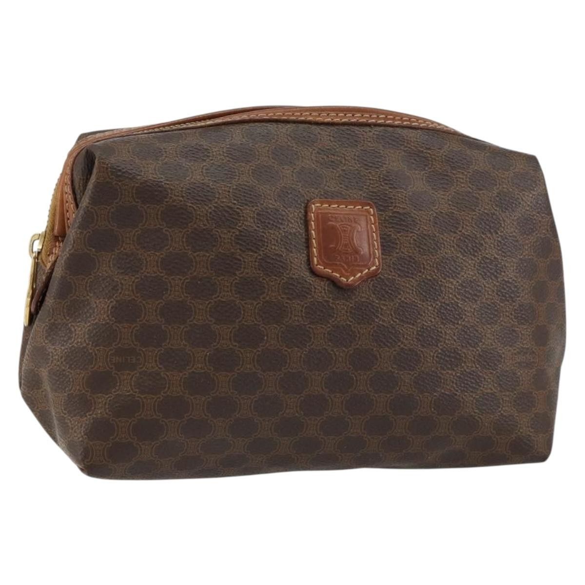 Celine Celine Macadam Pochette Canvas and Leather Size ONE SIZE - 15 Thumbnail