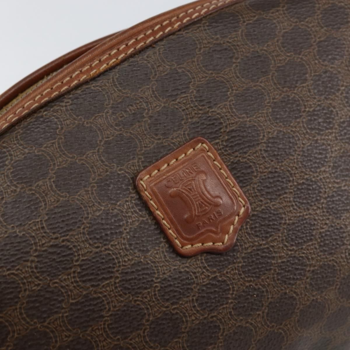 Celine Celine Macadam Pochette Canvas and Leather Size ONE SIZE - 14 Thumbnail
