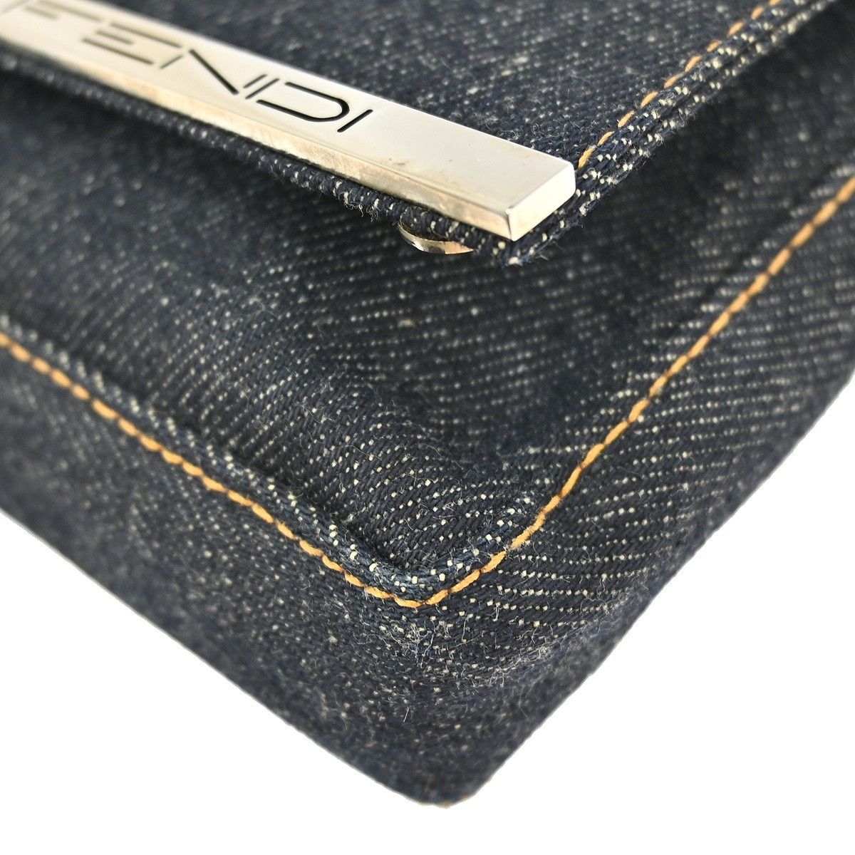 Fendi Fendi Vintage Shoulder Bag Denim Size ONE SIZE - 7 Thumbnail