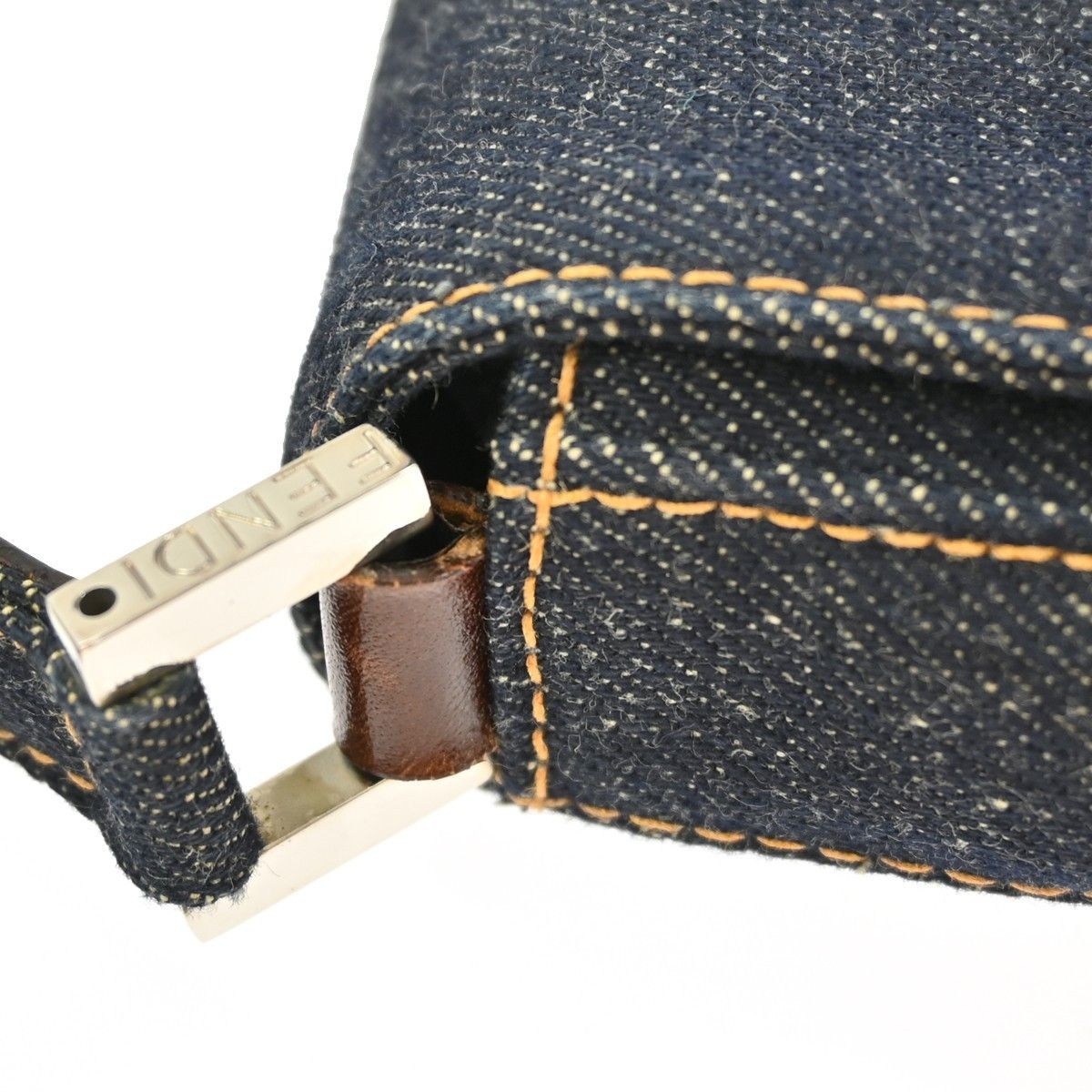 Fendi Fendi Vintage Shoulder Bag Denim Size ONE SIZE - 8 Thumbnail