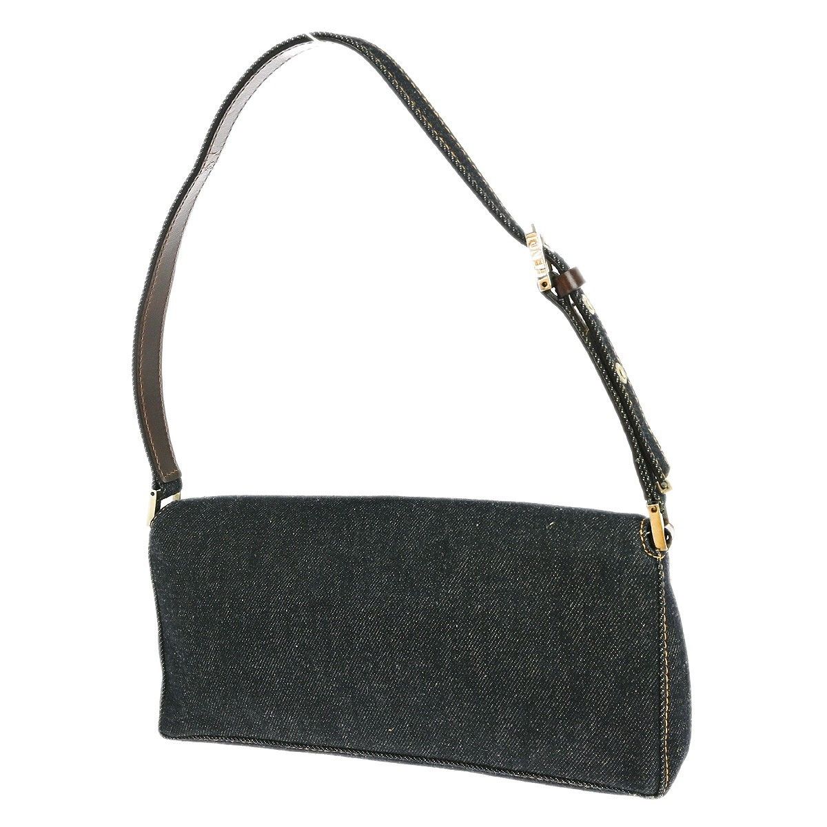 Fendi Fendi Vintage Shoulder Bag Denim Size ONE SIZE - 2 Thumbnail