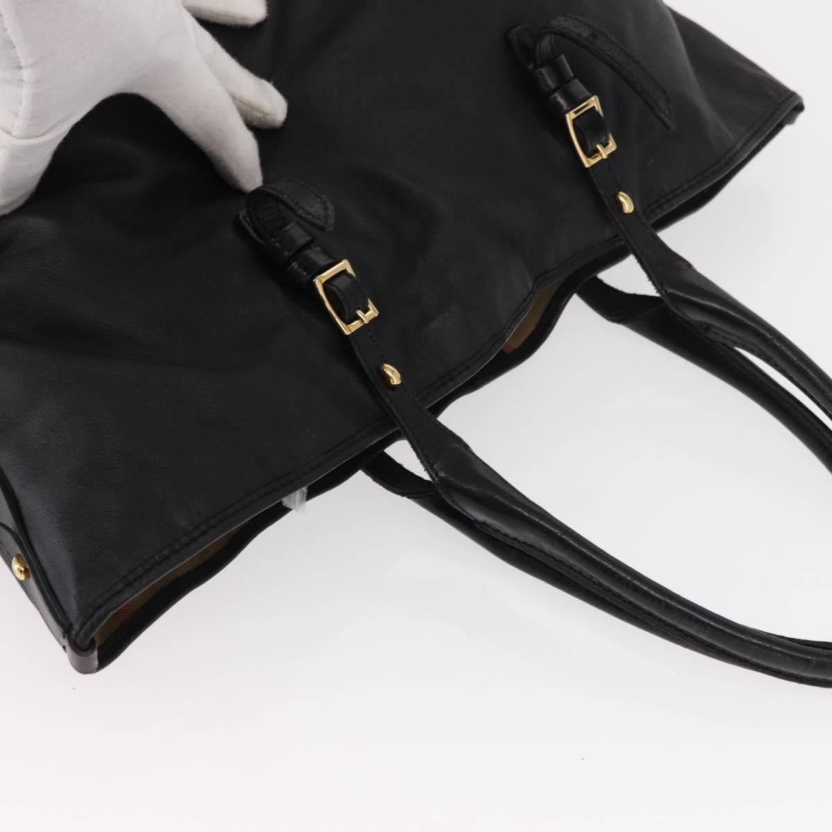 Burberry Burberry Vintage Tote Leather Size ONE SIZE - 15 Thumbnail