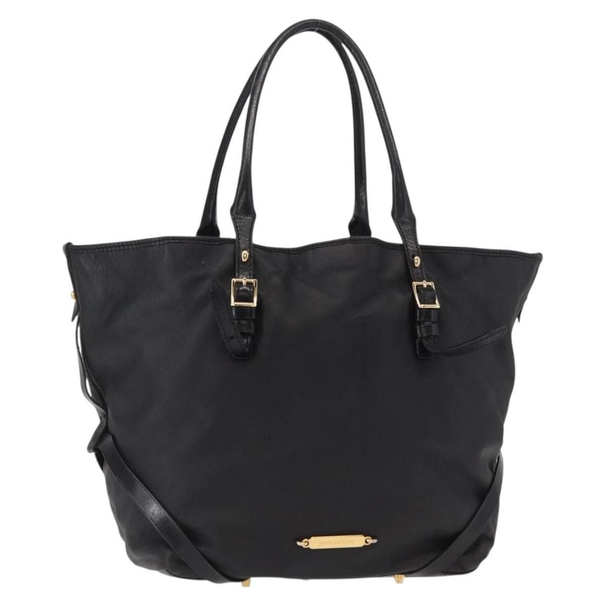 Burberry Burberry Vintage Tote Leather Size ONE SIZE - 18 Thumbnail