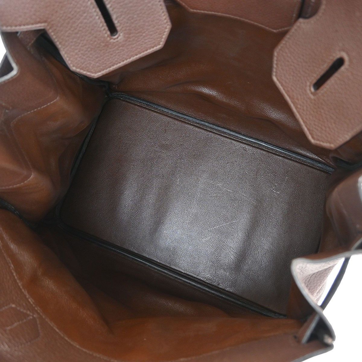 Hermes Hermes HAC Birkin Bag Brown Togo with Gold Hardware Size ONE SIZE - 3 Thumbnail