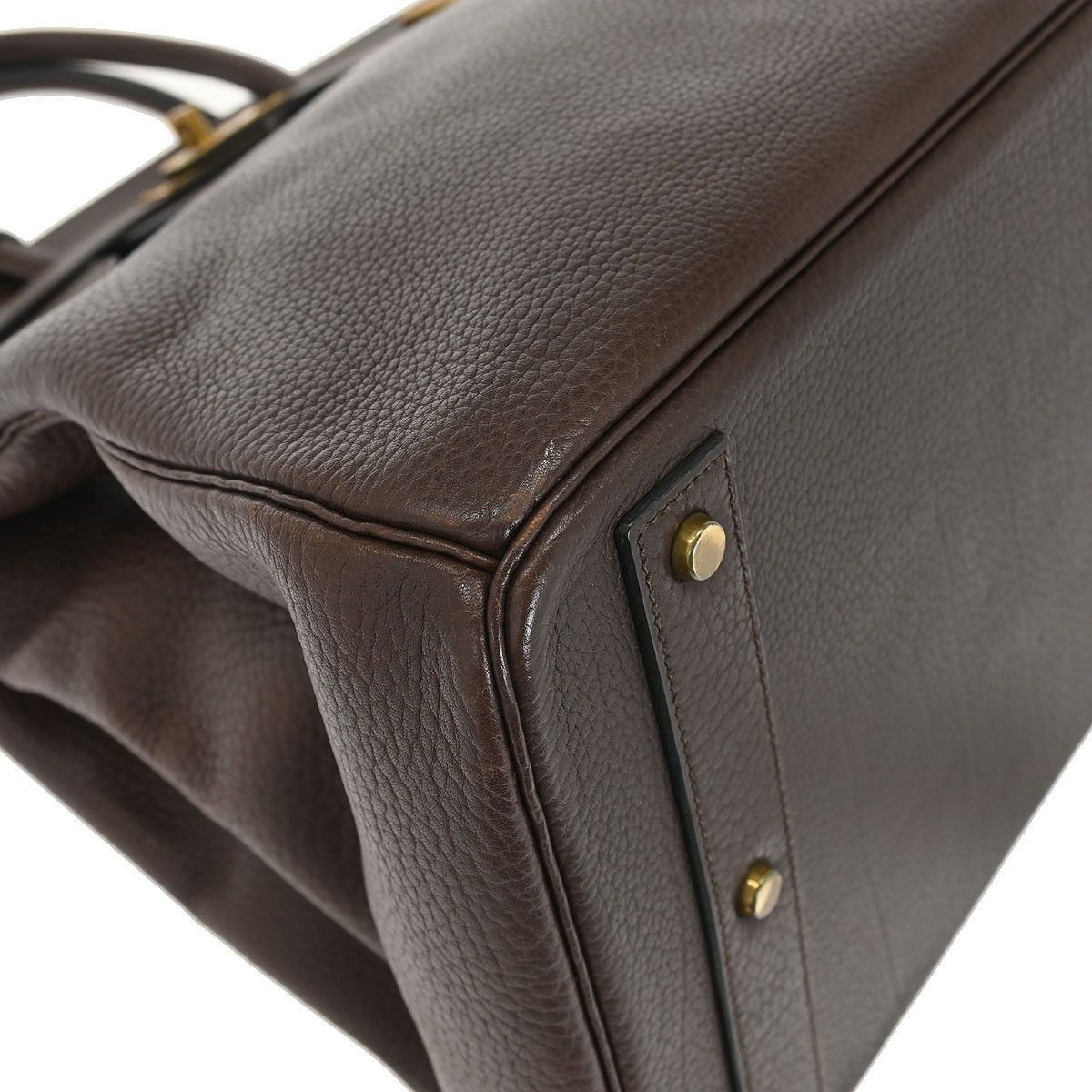 Hermes Hermes HAC Birkin Bag Brown Togo with Gold Hardware Size ONE SIZE - 6 Thumbnail