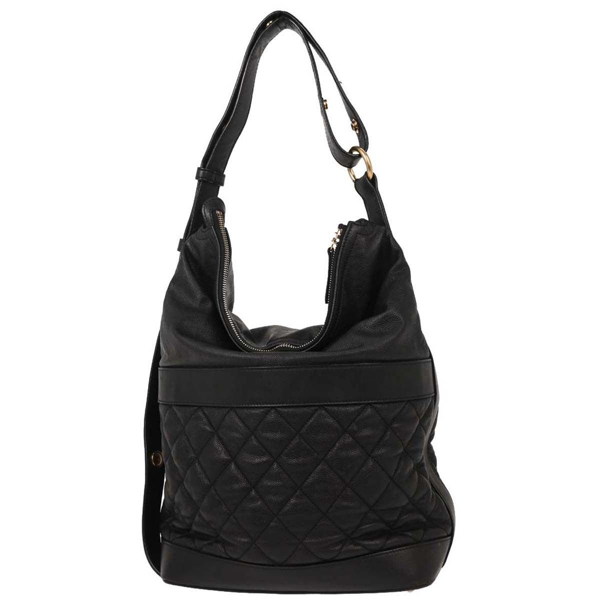 Chanel Chanel Casual Style Hobo Quilted Caviar Size ONE SIZE - 2 Thumbnail