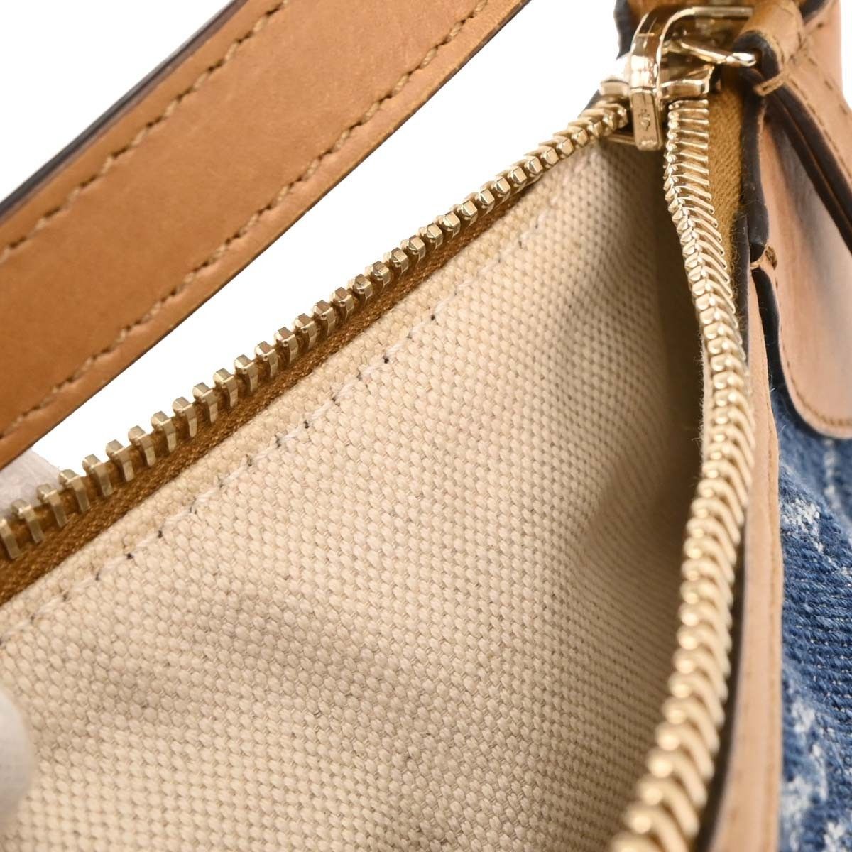 Gucci Gucci Vintage Handbag Denim Size ONE SIZE - 10 Thumbnail
