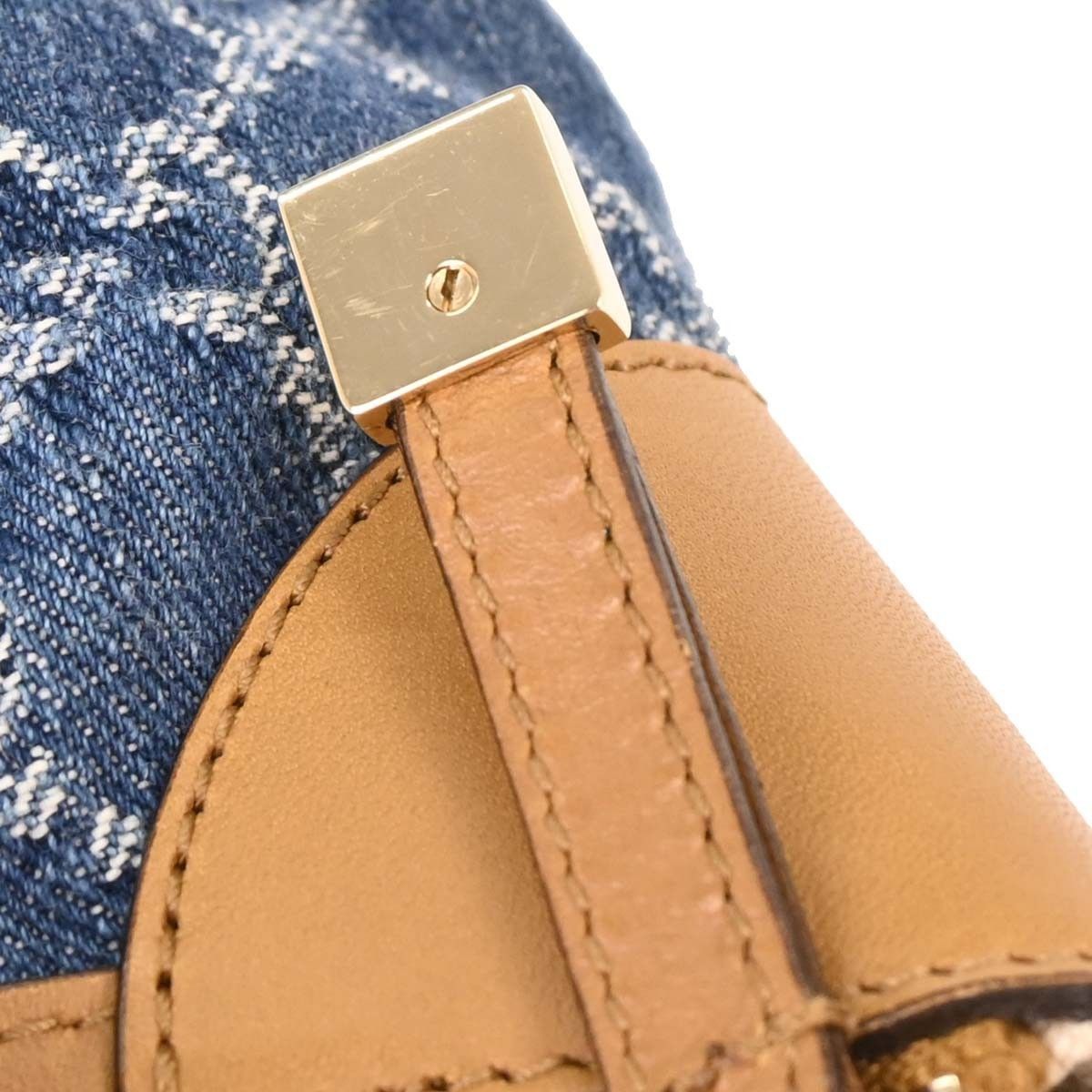 Gucci Gucci Vintage Handbag Denim Size ONE SIZE - 7 Thumbnail
