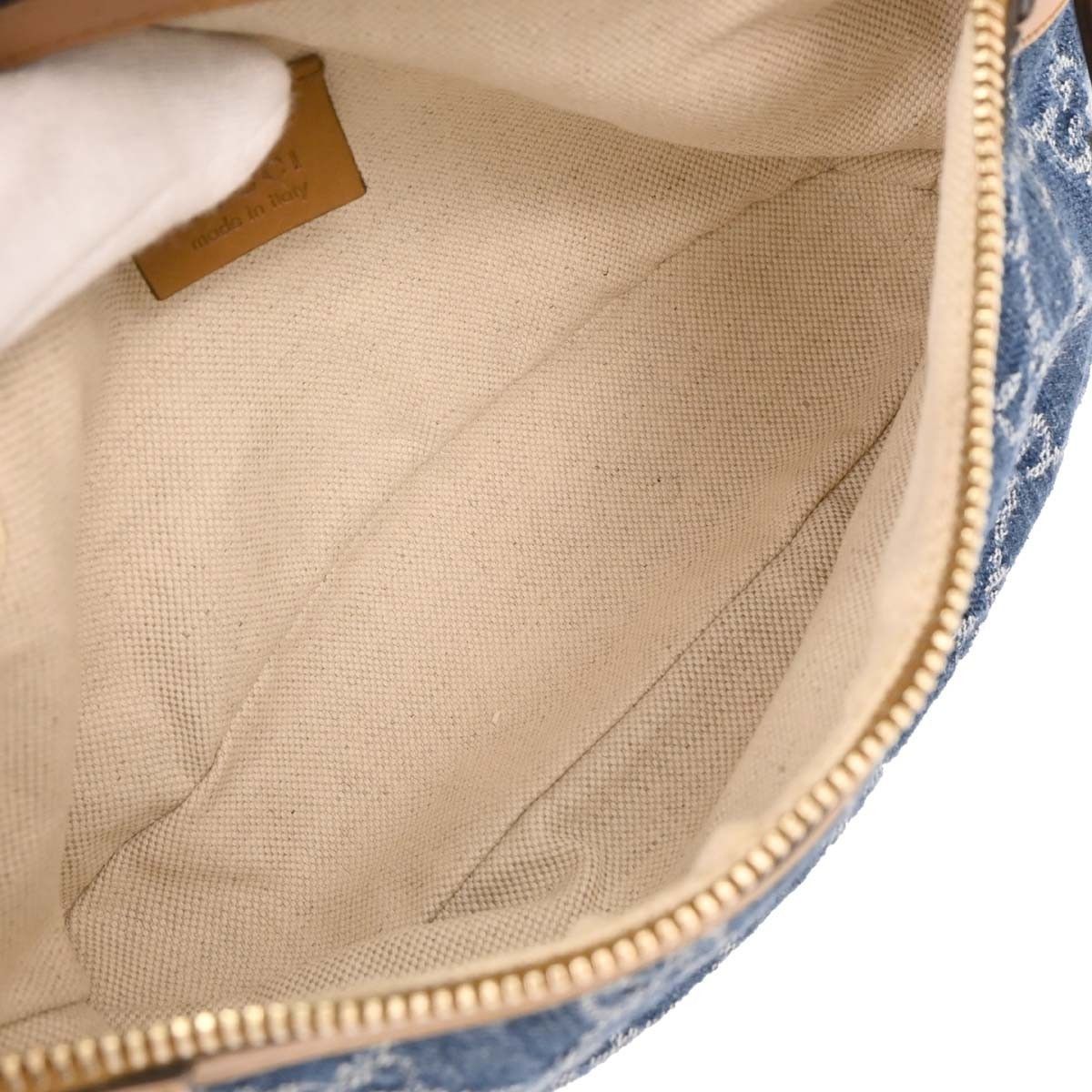 Gucci Gucci Vintage Handbag Denim Size ONE SIZE - 3 Thumbnail