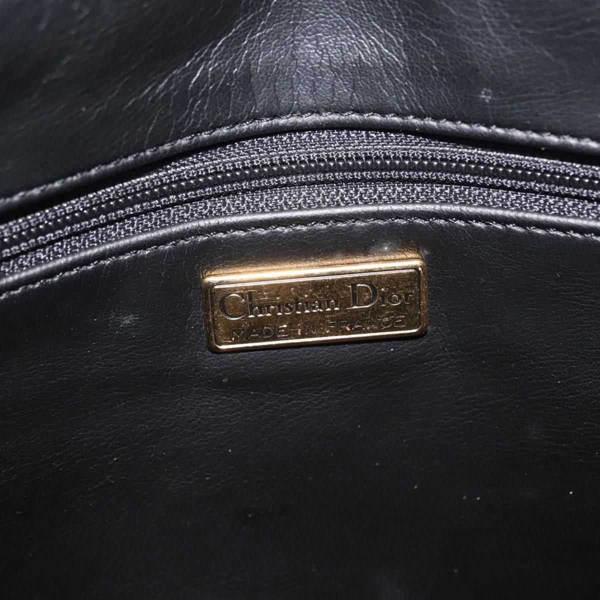 Dior Christian Dior Vintage CD Handbag Leather Size ONE SIZE - 6 Thumbnail