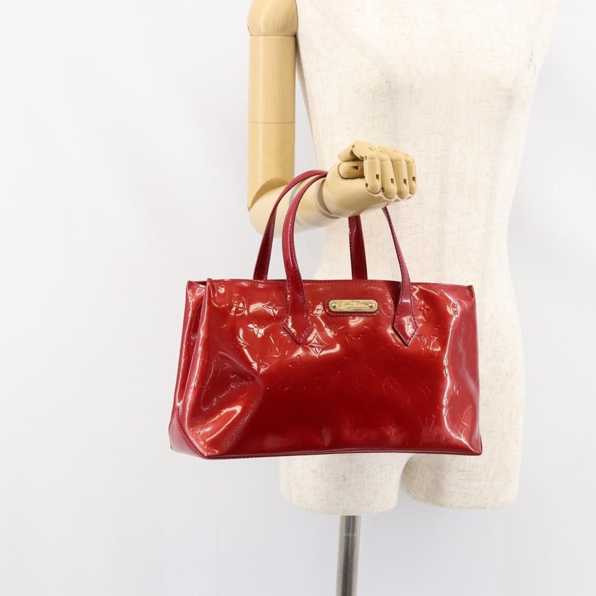 Louis Vuitton Louis Vuitton Wilshire Handbag Monogram Vernis Size ONE SIZE - 14 Thumbnail