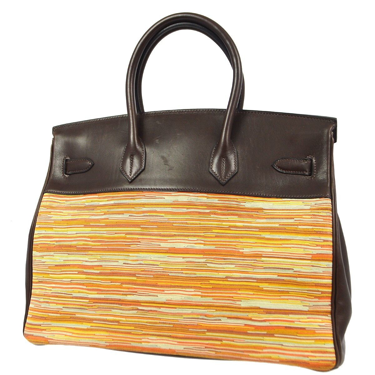 Hermes Hermes Birkin Handbag Vibrato and Box Calf Size ONE SIZE - 2 Thumbnail
