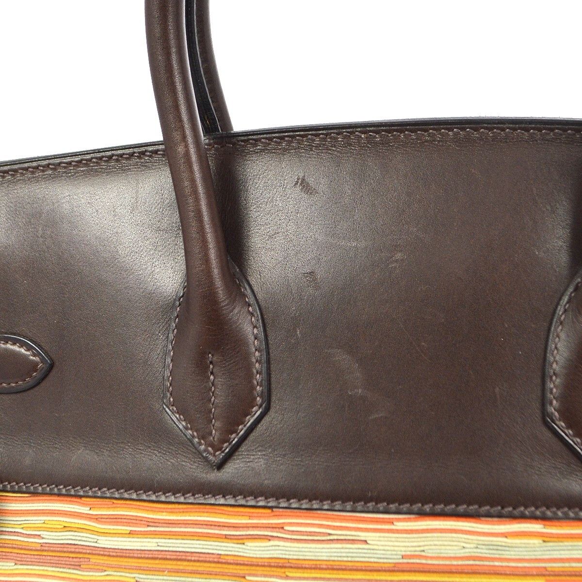 Hermes Hermes Birkin Handbag Vibrato and Box Calf Size ONE SIZE - 7 Thumbnail