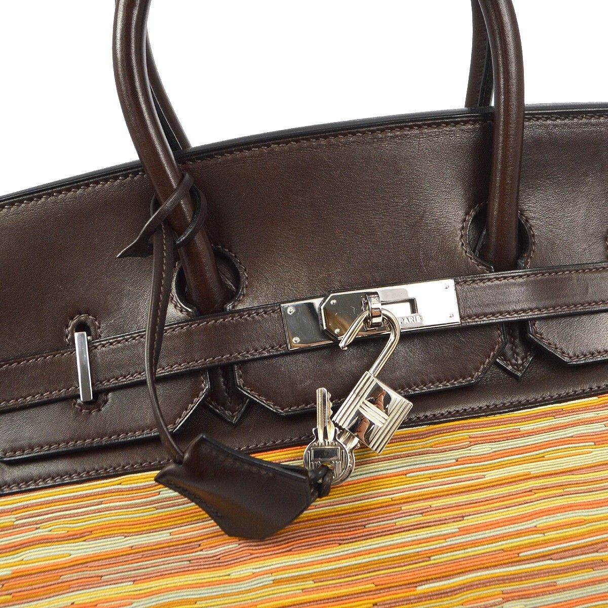 Hermes Hermes Birkin Handbag Vibrato and Box Calf Size ONE SIZE - 6 Thumbnail