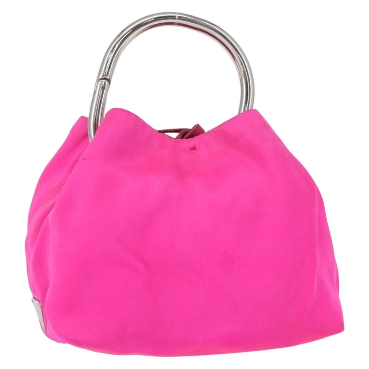 Prada Prada Vintage Handbag Satin Size ONE SIZE - 18 Thumbnail