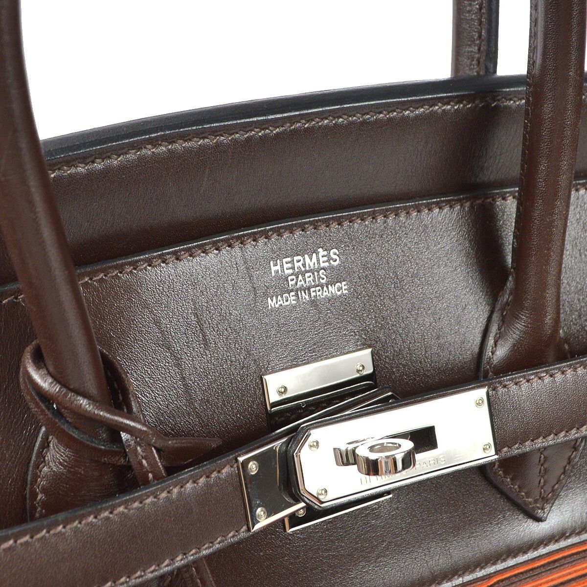 Hermes Hermes Birkin Handbag Vibrato and Box Calf Size ONE SIZE - 5 Thumbnail
