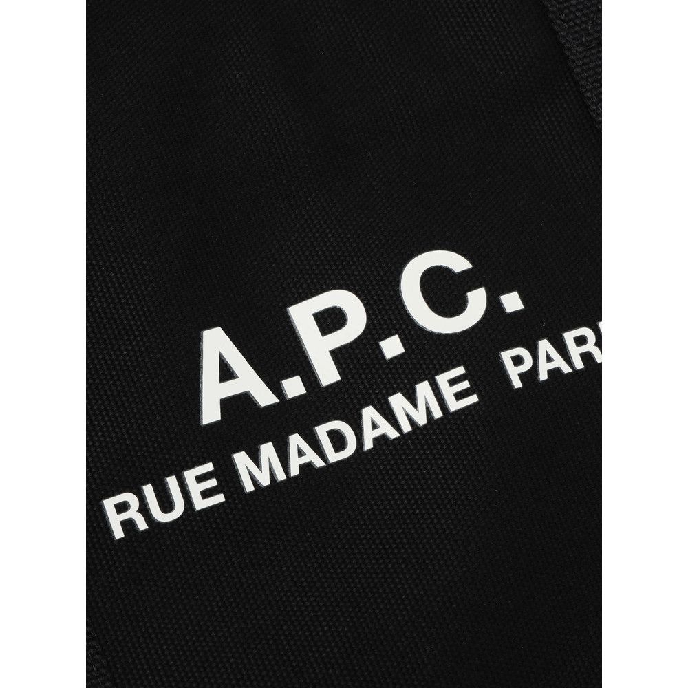 A.P.C. A.p.c. BLACK Tote Bags Size ONE SIZE - 4 Thumbnail