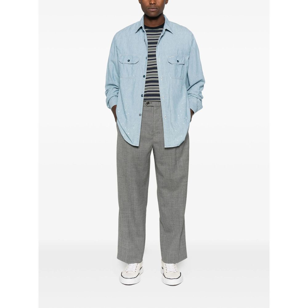 Chimala Chimala GREY Trousers - Tailored Trousers Size US 28 / EU 44 - 2 Thumbnail