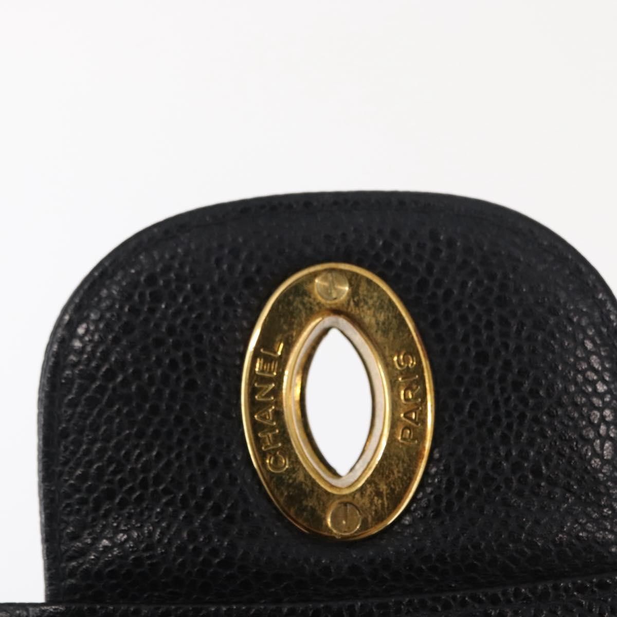 Chanel Chanel Vintage Classic Single Flap Bag Quilted Caviar Size ONE SIZE - 20 Thumbnail