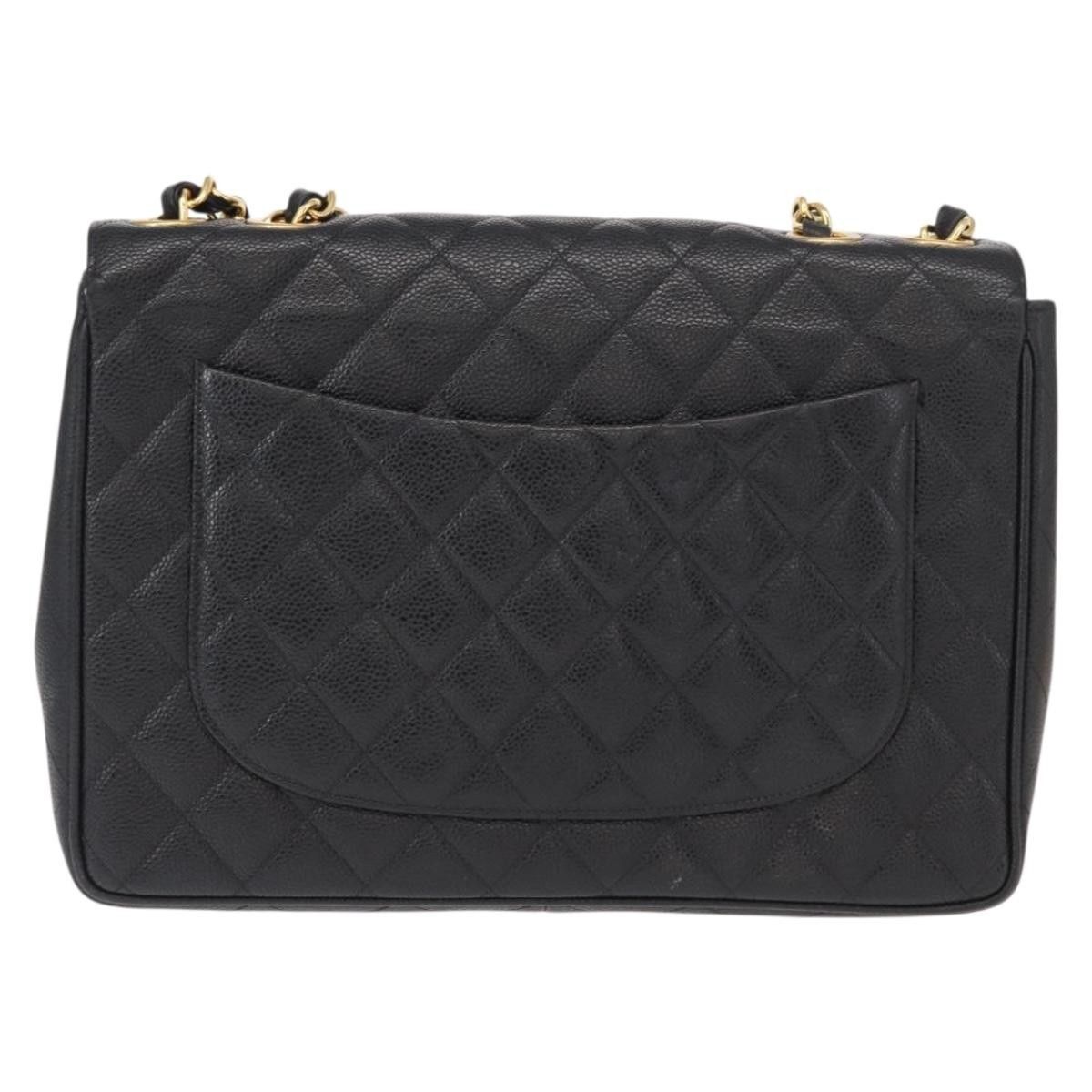 Chanel Chanel Vintage Classic Single Flap Bag Quilted Caviar Size ONE SIZE - 2 Thumbnail