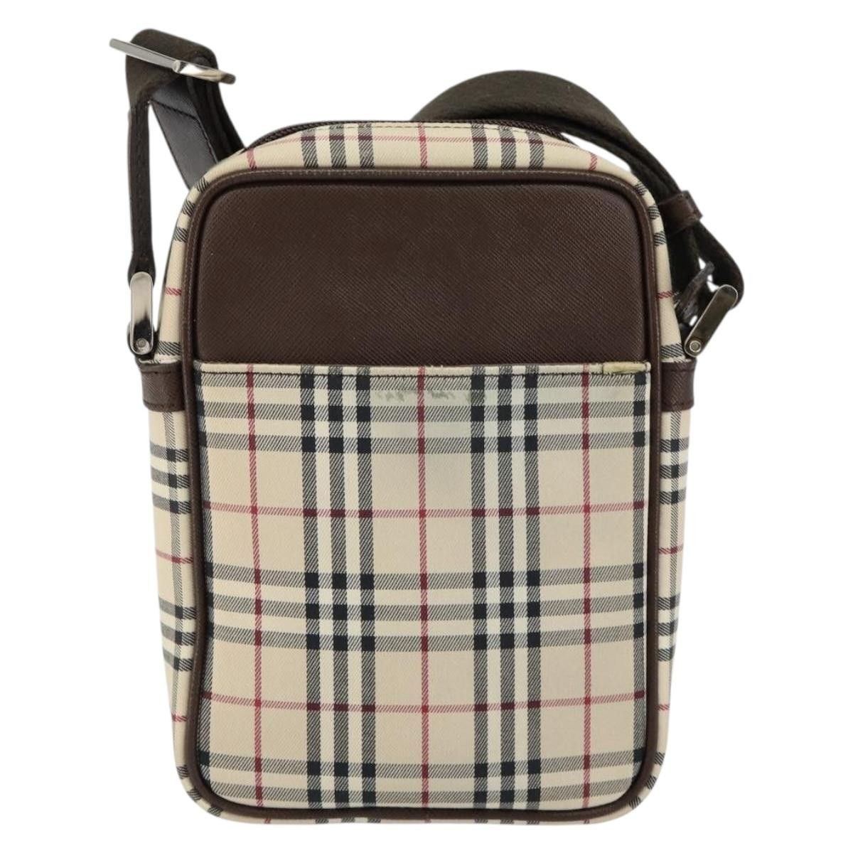 Burberry Burberry Nova check Shoulder bag Canvas and Leather Size ONE SIZE - 2 Thumbnail