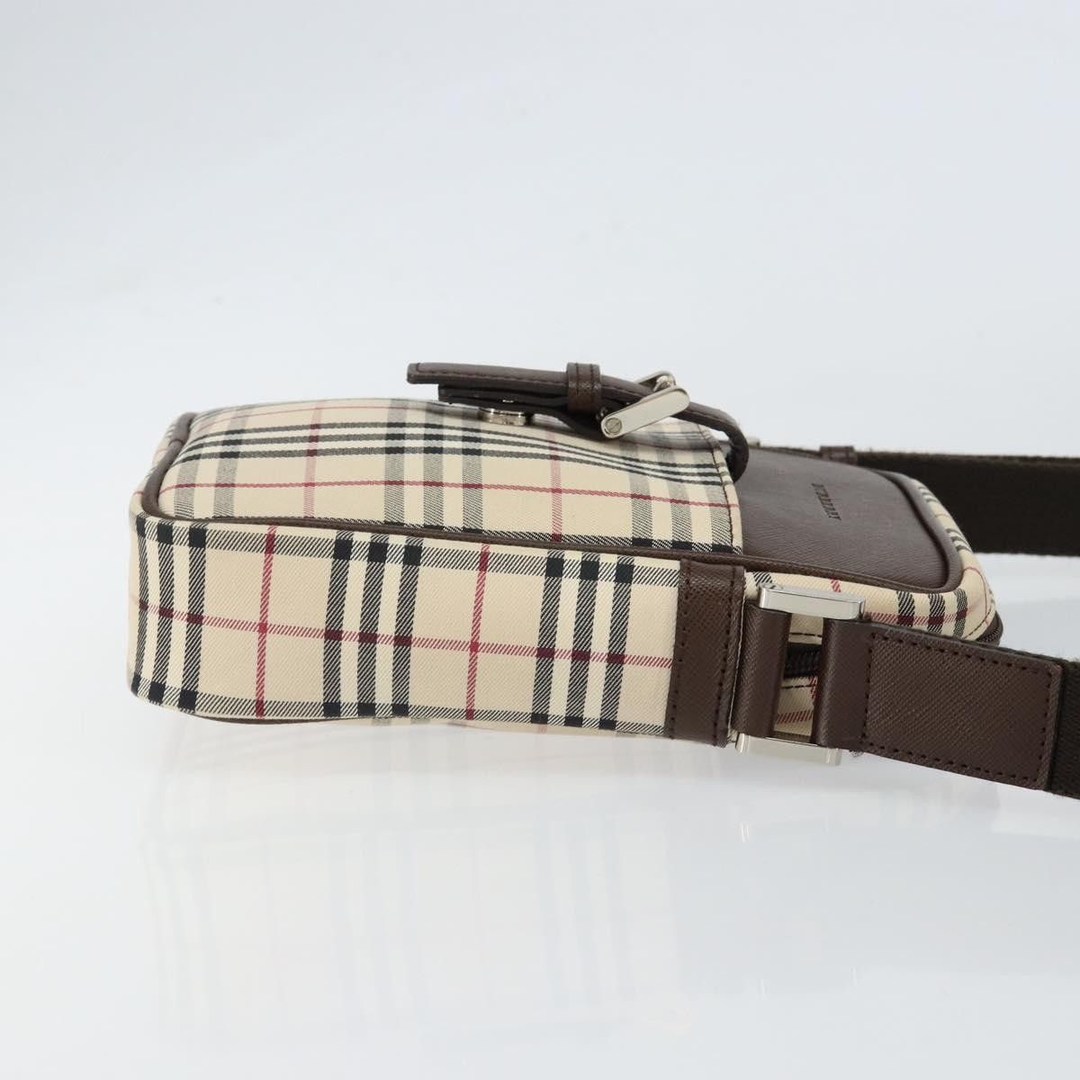 Burberry Burberry Nova check Shoulder bag Canvas and Leather Size ONE SIZE - 3 Thumbnail