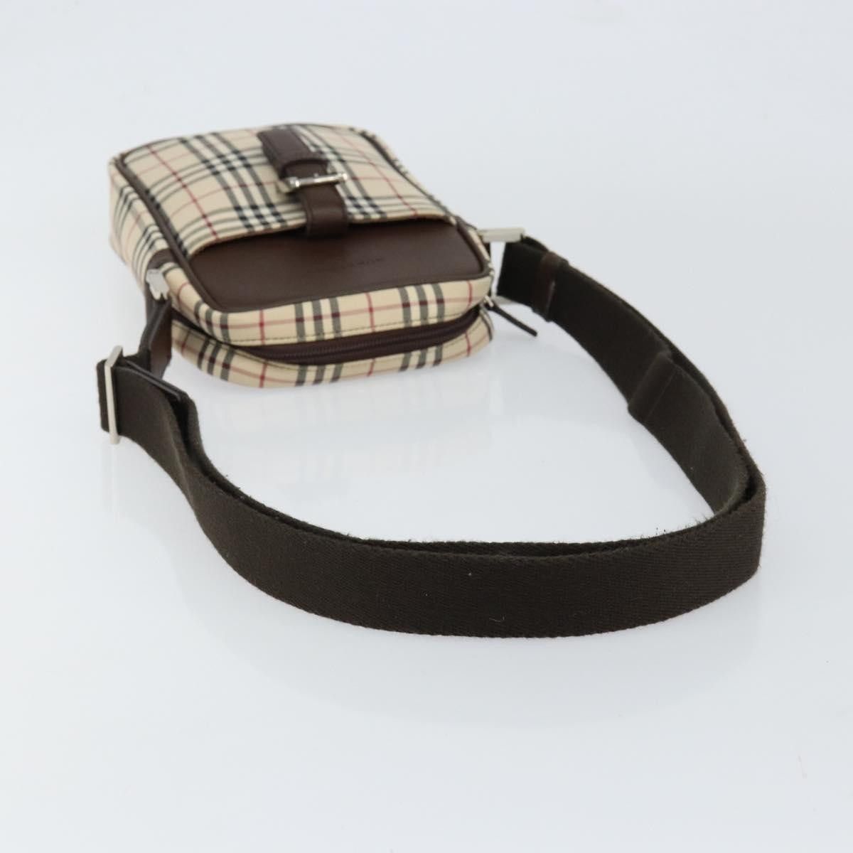 Burberry Burberry Nova check Shoulder bag Canvas and Leather Size ONE SIZE - 7 Thumbnail