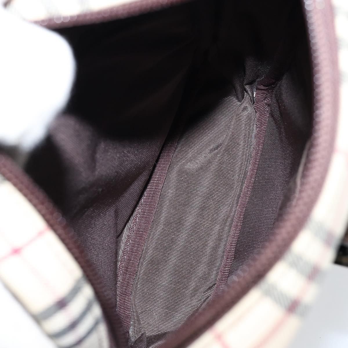 Burberry Burberry Nova check Shoulder bag Canvas and Leather Size ONE SIZE - 5 Thumbnail