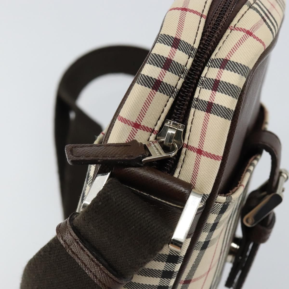 Burberry Burberry Nova check Shoulder bag Canvas and Leather Size ONE SIZE - 17 Thumbnail